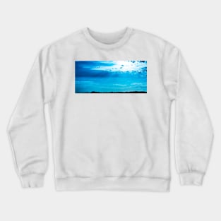 Blue Sky Blue Clouds Crewneck Sweatshirt